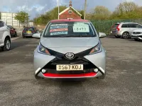 Used Toyota Aygo x-press 2018 Silver Hatchback