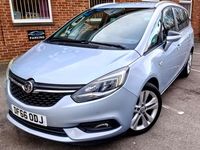 Used Vauxhall Zafira Tourer SRi 140 HP (102 kW) 2016 Silver MPV