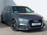 Used Audi A3 S-Line 150 HP (110 kW) 2018 Grey Sedan