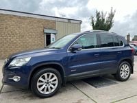 Begagnad VW Tiguan SE 2008 Blå SUV