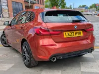 Used BMW 118 Sport Line 2022 Orange Hatchback