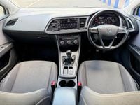 Used Seat Leon SE Technology 110 HP (80 kW) 2017 Silver Hatchback