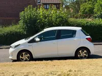 Used Toyota Yaris 2015 White Hatchback