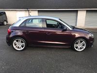 Used Audi A1 Sportback S-Line 122 HP (89 kW) 2012 Red Hatchback