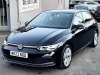 Used VW Golf VIII Style 150 HP (110 kW) 2023 Black Hatchback
