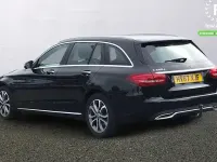 Used Mercedes C220 Premium 170 HP (125 kW) 2017 Black Estate