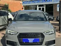 Used Audi A4 Black Edition 190 HP (139 kW) 2018 Grey Estate