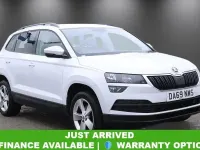 Used Skoda Karoq SE 150 HP (110 kW) 2020 White SUV