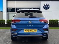 Used VW T-Roc R-line 115 HP (84 kW) 2019 Blue SUV