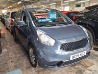 Used Kia Venga 123 HP (90 kW) 2015 Blue Hatchback