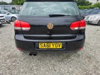 Used VW Golf VI Match 122 HP (89 kW) 2011 Black Hatchback
