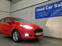 Used Ford Fiesta Zetec 2014 Red Hatchback