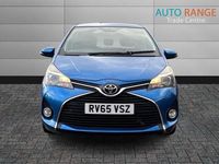 Used Toyota Yaris 69 HP (50 kW) 2015 Blue Hatchback