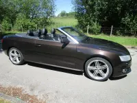 Used Audi A5 Cabriolet S-Line 2011 Brown Cabriolet