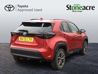 Used Toyota Yaris Hybrid 2022 Red Hatchback