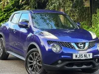 Used Nissan Juke Tekna 2015 Blue SUV