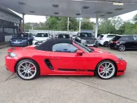 Usado Porsche Boxster 2021 Rojo Descapotable