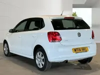 Begagnad VW Polo Edition 85 HK (62 kW) 2014 Vit Halvkombi