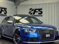 Used Audi RS4 Performance 450 HP (330 kW) 2015 Blue Estate