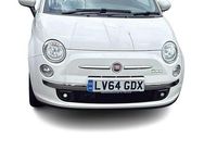 Used Fiat 500C Lounge 2014 White Cabriolet