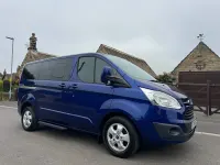 Used Ford Tourneo Custom Titanium 2018 Blue Van