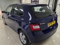 Used Skoda Fabia SE 95 HP (69 kW) 2017 Blue Hatchback