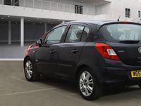 Used Vauxhall Corsa Design Edition 89 HP (65 kW) 2008 Black Hatchback