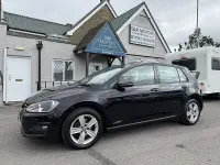 Used VW Golf VII Edition 125 HP (91 kW) 2016 Black Hatchback