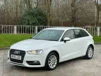 Used Audi A3 Sportback 110 HP (80 kW) 2015 White Hatchback