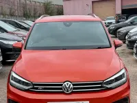 Used VW Touran R-line 150 HP (110 kW) 2016 Orange MPV