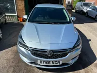 Used Vauxhall Astra 150 HP (110 kW) 2016 Silver Hatchback