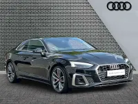 Used Audi A5 S-Line 201 HP (147 kW) 2022 Black Coupe