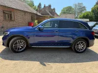 Used Mercedes GLC250 AMG line 211 HP (155 kW) 2018 Blue SUV