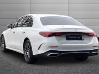 Used Mercedes E220 AMG line 197 HP (144 kW) 2025 Opalite white bright Sedan