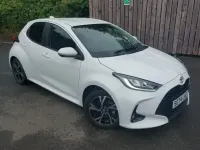 Used Toyota Yaris Hybrid Design 116 HP (85 kW) 2024 White Hatchback