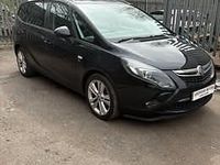 Used Vauxhall Zafira Tourer SRi 165 HP (121 kW) 2013 Black MPV