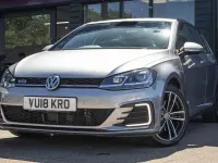 Used VW Golf VII GTE 204 HP (150 kW) 2018 Silver Hatchback