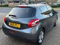 Used Peugeot 208 Allure 2015 Black Hatchback