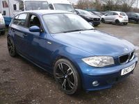 Used BMW 118 2007 Blue Hatchback