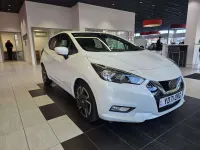 Used Nissan Micra Acenta 92 HP (67 kW) 2022 White Hatchback