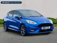 Used Ford Fiesta ST-Line 125 HP (91 kW) 2020 Blue Hatchback