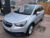 Used Vauxhall Crossland X 81 HP (59 kW) 2018 Silver SUV