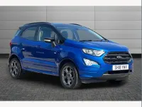 Used Ford Ecosport ST-Line 125 HP (91 kW) 2018 Blue SUV