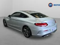 Usado Mercedes C200 AMG line 184 HP (135 kW) 2019 Prateado Coupé