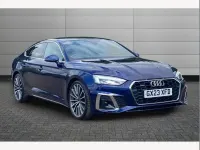 Used Audi A5 S-Line 265 HP (194 kW) 2023 Blue Coupe