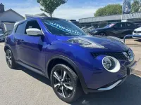 Used Nissan Juke N-Connecta 117 HP (86 kW) 2017 Blue SUV