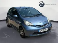 Used Toyota Aygo 2009 Blue Hatchback
