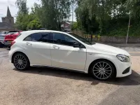 Used Mercedes A200 Premium Plus 136 HP (100 kW) 2017 White Hatchback