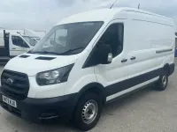 Used Ford Transit 130 HP (95 kW) 2022 White Van