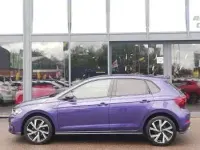 Used VW Polo R-line 95 HP (69 kW) 2024 Purple Hatchback